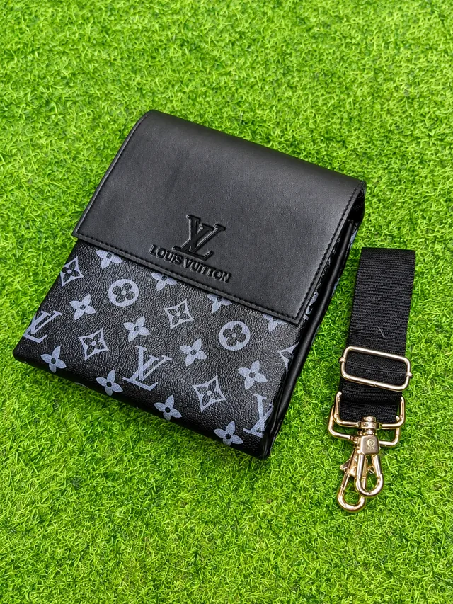 Striped Pattern Crossbody Bag